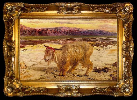 framed  William Holman Hunt The Scapegoat, ta009-2